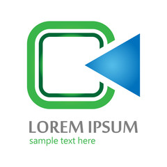 Abstract Logo And Icon. Creative Elements Isolated On White - Vector Illustration. Flat Icon For Business Template Logo, Design Element, Sign And Symbol Design. Abstract Logo Template