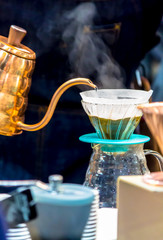 Showcase Drip coffee maker by barista.