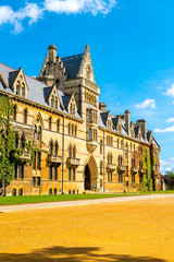 Fototapeta premium Christ Church with War Memorial Garden in Oxford, UK