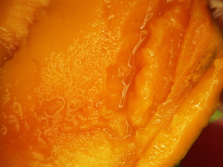 Juicy and fleshy mango fruit