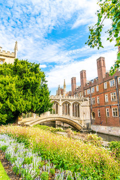 Bridge Of Sighs At Cambridge