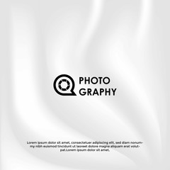chat camera photography logo icon vector template