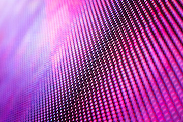 CloseUp LED blurred screen. LED soft focus background. abstract background ideal for design.