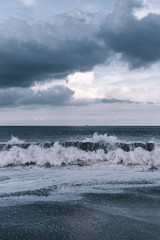 Ocean wave- dramatic