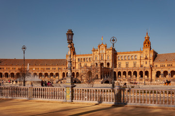 Fototapeta na wymiar Royal Alcazars of Seville
