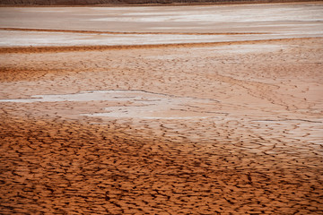 Dry Red Earth Pilbrara Western Australia