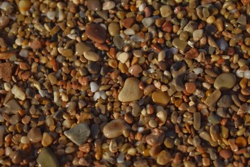 pebbles on the beach