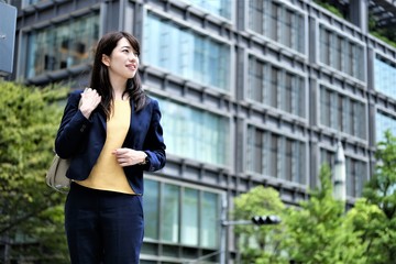 日本人女性のポートレート