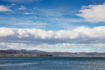 Fototapeta premium sea and blue sky
