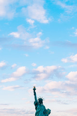 Statue of Liberty at Odaiba Tokyo.  replica of original monument in New York