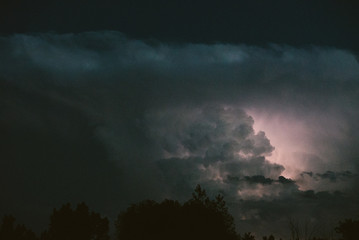 storm clouds