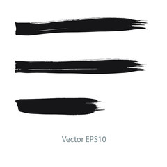 black brush stroke stripes