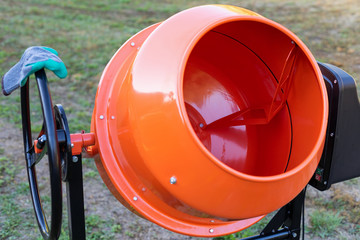  Electric cement mixer