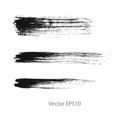 black brush stroke stripes