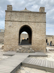 Obraz premium Azerbaijan. Ateshgah fire temple in Azerbaijan