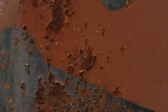 Abstract Extreme Rusted Metal Textures background closeup Set