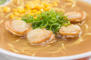 帆立ラーメン