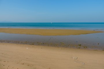beach and sea