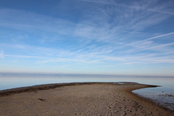 Quiet morning at the Limfjord, Denmark. Perfect calm for meditation.