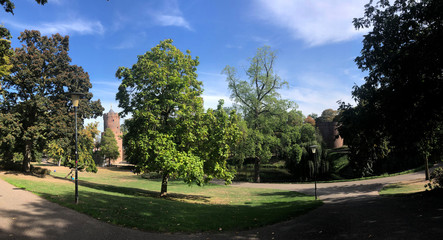 Panorama from the Kronenburgerpark in Nijmegen