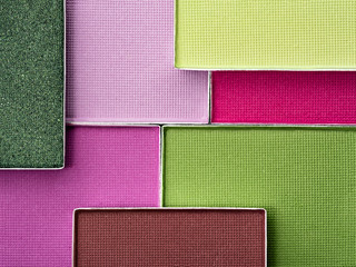 Eyeshadow palette background.