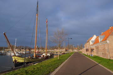 Gewitterstimmung im Hafen von Hoorn/NL