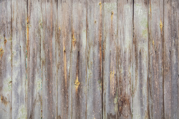 Old wooden boards on the fence as an abstract background
