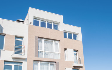minimalistic apartment building