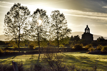 Atardecer en el pueblo © Raul