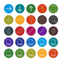 25 Universal icon for your project