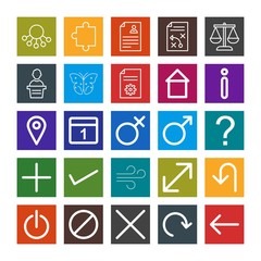 25  icon set of Universal  for your website and project