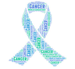 Cancer word art