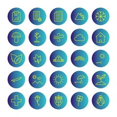  25 Universal icon sheet for your project