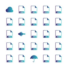  25 Universal icon sheet for your project