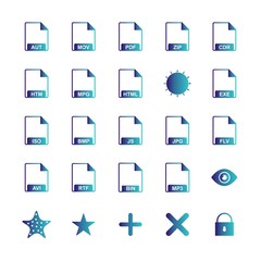 25  icon set of Universal  for your website and project