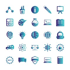  25 Universal icon sheet for your project