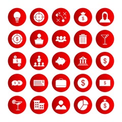 25 decent icon sheet of universal