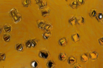 Abstract artwork aesthetic design with messy oil paint strokes, art design pattern in contemporary colorful style, fashion wall decor template print, beautiful modern texture backdrop