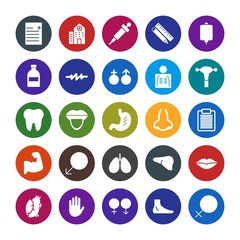 25 decent icon sheet of universal