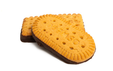 shortbread cookies isolated