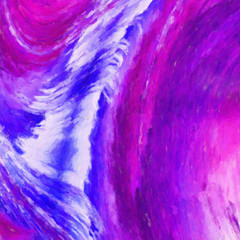 Vibrant colors abstract art background for creative design of printable product, fabric and textile decor, trendy beautiful advertising and web production. Contemporary oil paint brush strokes texture