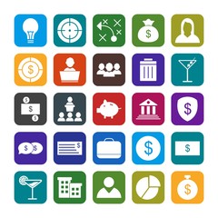 25 decent icon sheet of universal