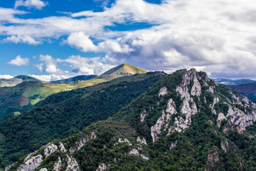 Paisaje con mucho color