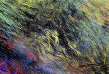 Abstract contemporary background. Watercolor texture pattern. Oil painting style. Stock. Digital design impressionism artwork. Hand drawn artistic. Art for sale. Warm colors. Paper or canvas print.