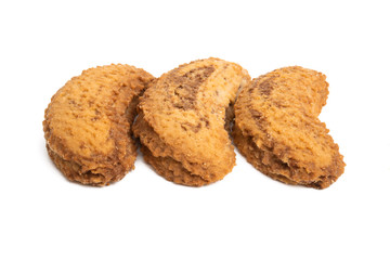 shortbread cookies isolated