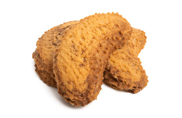 shortbread cookies isolated