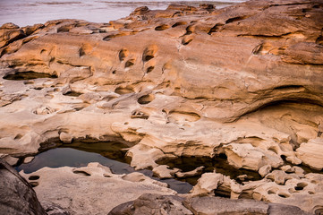 river with the canyon
