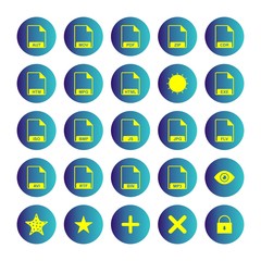 25  icon set of Universal  for your website and project
