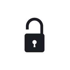 padlock icon template