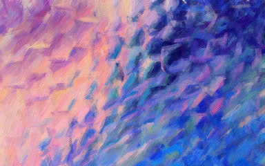 Abstract painting in oil background, splashes of paint on canvas, template for create design textile and fabric prints, flyers, invitations and banners backdrops, colorful fantasy wallpaper pattern
